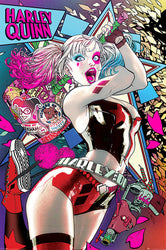 Batman - Harley Quinn Neon Poster 24X36
