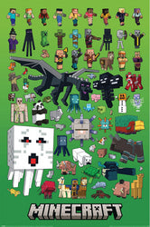 Minecraft Character Montage (24x36) - P2264