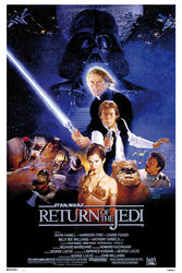 Star Wars - Retun Of The Jedi Classic Poster 24X36