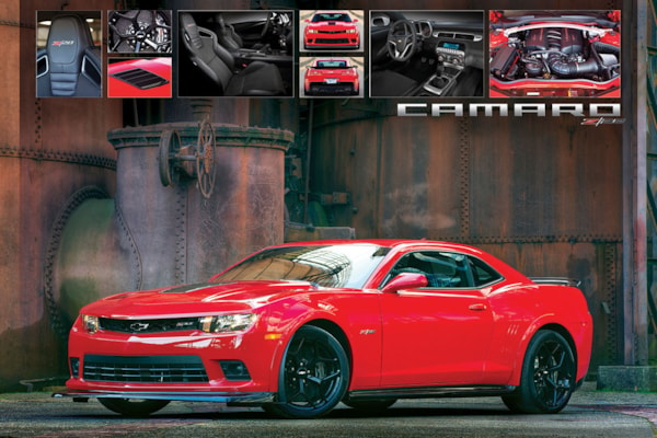 2015 Chevrolet Camaro Z/28: A Star is Reborn - 36X24 Inch Poster