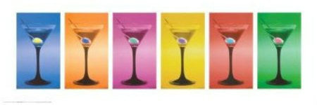 FAR55065" Martini Glasses" (12 X 36)