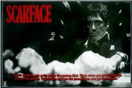 FLM00067" Scarface - Cocaine Horizontal" (40 X 60)