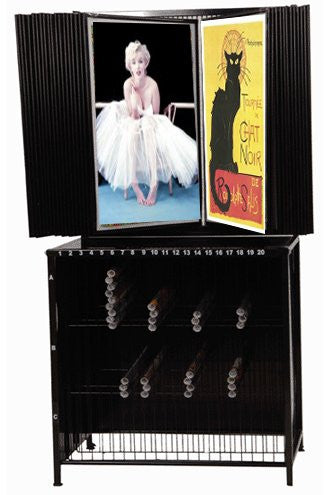 Commercial-grade Art Print and Poster Display Rack For 30x40, 32x40 –  Portfolios and Art Cases