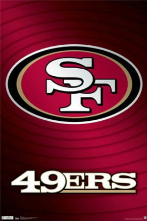 SPT33367 San Francisco 49ers - Logo (22 X 34) – GLOBAL PRINTS