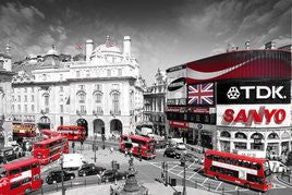 London (View from Piccadilly Rd.) (24x36) - ARC32671