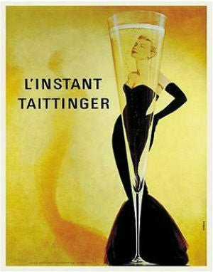 FAR33905" Grace Kelly - L'Instant Taittinger" (11 X 14)