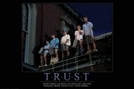 TRUST - Risking Your Pride (24x36) - HMR00101