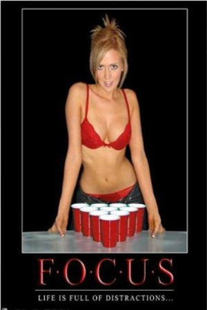 FOCUS - Beer Pong (24x36) - HMR00305