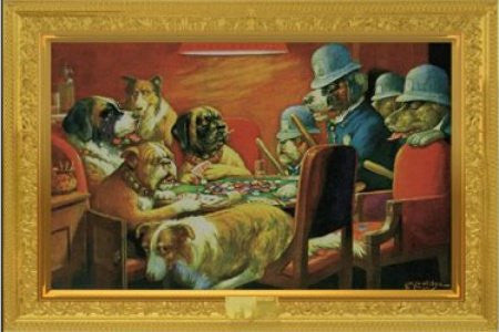 Coolidge Dogs Busted (24x36) - HMR00006