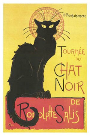 Theophile Steinlen - Tournee du Chat Noir" (11x14) - FAR00295