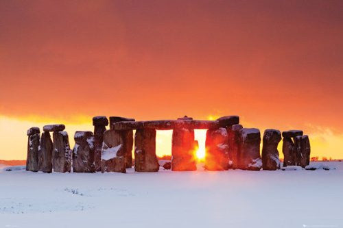 NAT90009 Stonehenge Sunset 24X36