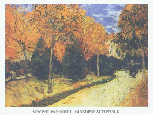 FAR32590 Van Gogh, V. - 'Autumn Garden' (23 X 31)