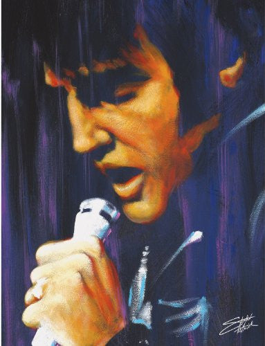 Stephen Fishwick - "Elvis Presley" (18x24) - CANV00009