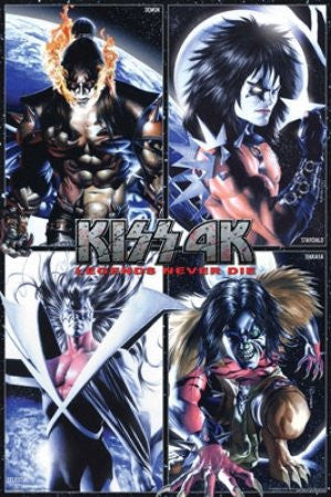 Kiss - 4K (24x36) - MUS57005