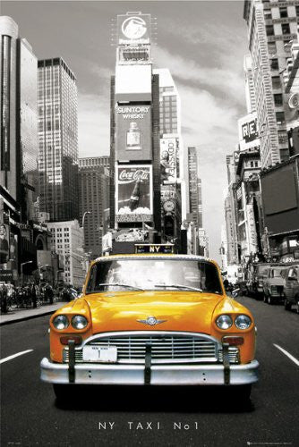 New York - Taxi No1 (24x36) - FAR00141
