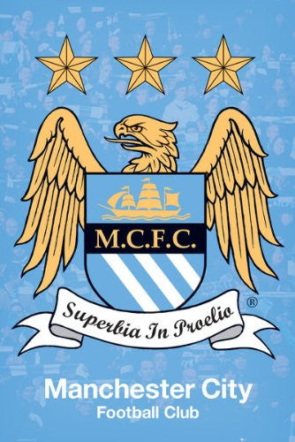 SPT36579 Manchester City Club Crest 24X36