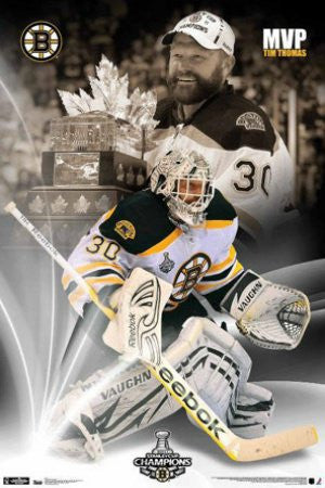 SPT35660" Boston Bruins - Tim Thomas MVP" (22 X 34)