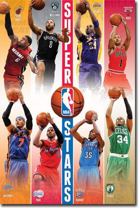 SPT33371 NBA - Superstars 12 (22 X 34) – GLOBAL PRINTS