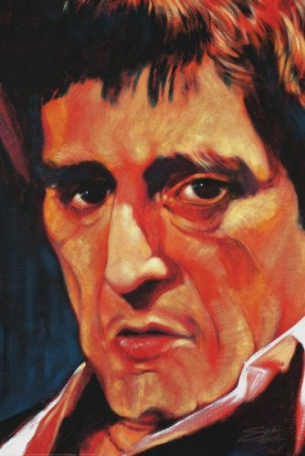 Stephen Fishwick - "Scarface" (18x24) - CANV00019