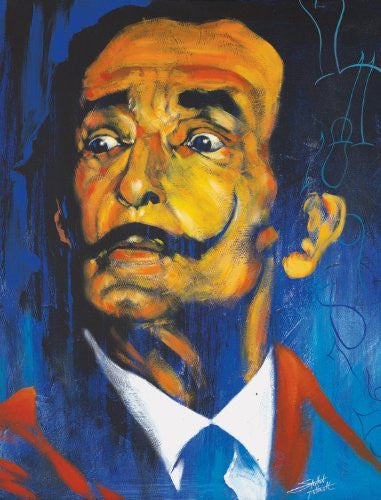 Stephen Fishwick - "Salvador Dali" (18x24) - CANV00021