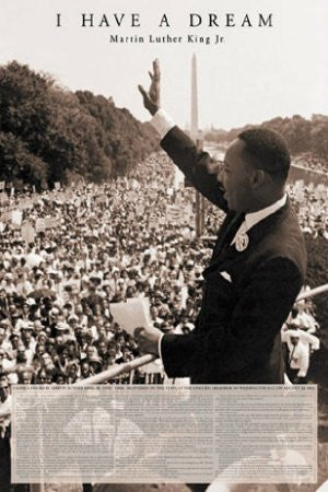 ISP00027" Martin Luther King - I Have A Dream" (24 X 36)