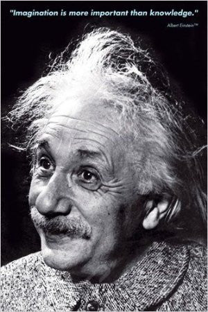 Einstein - Imagination (24x36) - ISP57008