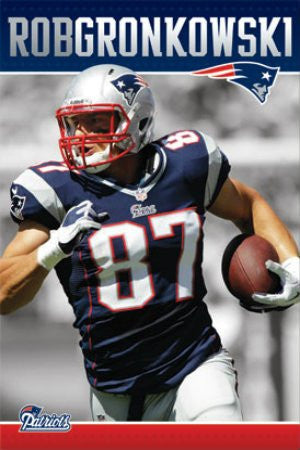 SPT33366 Patriots - Gronkowski" (22 X 34)