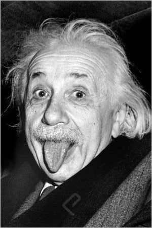 ISP57003 "Einstein - Tongue 2" (24 x 36)