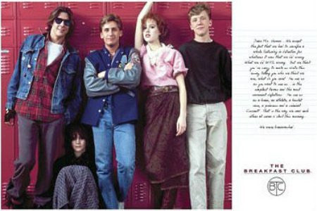 FLM03227" Breakfast Club - 'Cast'" (24 X 36)