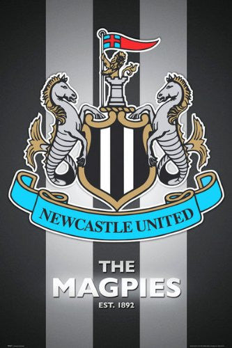SPT44511 Newcastle Club Crest 24X36