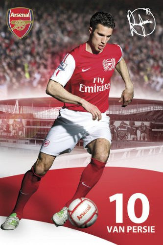 SPT33321 Arsenal - Van Persie 11/12 (24 X 36) – GLOBAL PRINTS