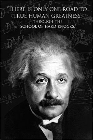 FLM70022 "Einstein - Human Greatness" (24 x 36)