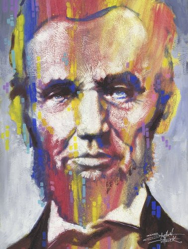 Stephen Fishwick - Abraham Lincoln (18x24) - CANV00014