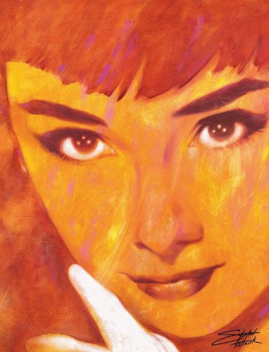 Stephen Fishwick - Audrey Hepburn (18x24)- CANV00008