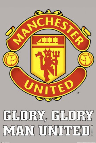 SPT36580 Manchester United Club Crest 24X36