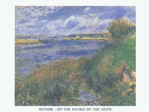 FAR32733 Renoir - 'On the Banks of the Seine' (20 X 28)