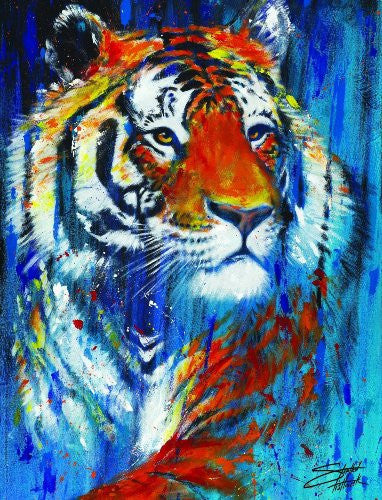 Stephen Fishwick - Tiger (18x24) - CANV00020