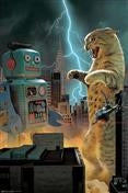 Catzilla Vs Robot