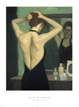 Ed Martinez - "Black Dress" (11x14) - FAR63005