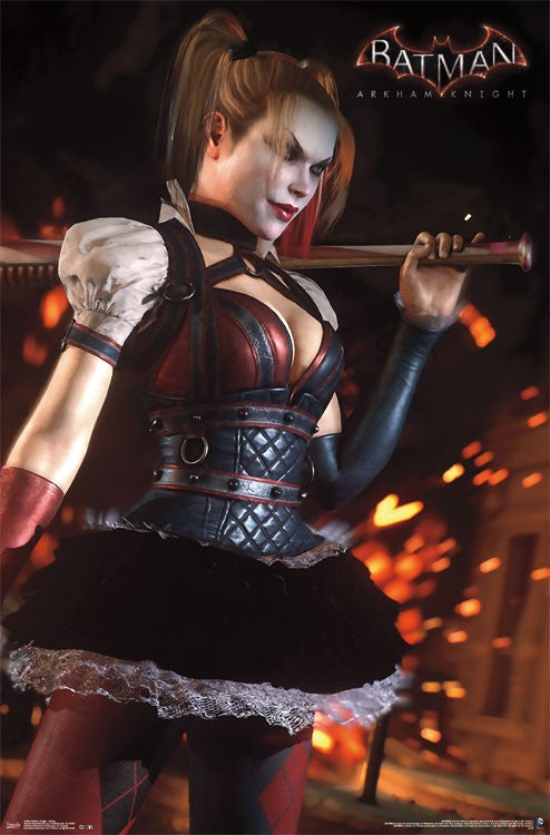 Arkham Knight - Harley Quinn (24x36) - FLM13488