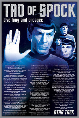 Star Trek - Tao of Spock (24x36) - FLM41331