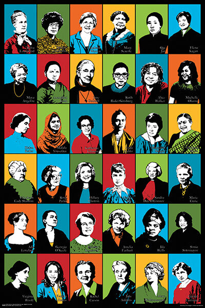 "Feminist Icons" (36X24) PSP011690