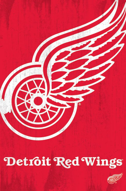 Detroit Red Wings Logo (24x36) - SPT13085