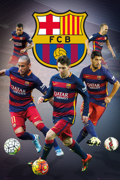 Barcelona - Star Players (24x36) - SPT13501