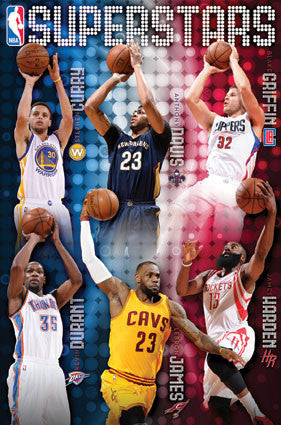NBA Superstars 15 (24x36) SPT14507 – GLOBAL PRINTS
