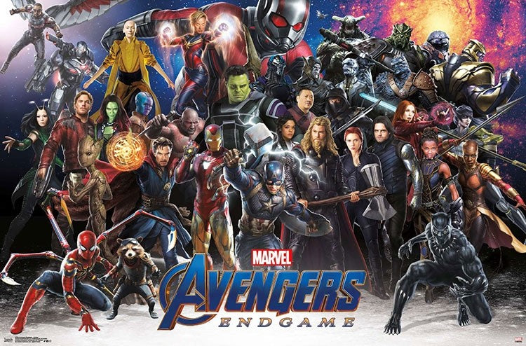 Avengers Endgame - Lineup 24 x 36 - FLM17854