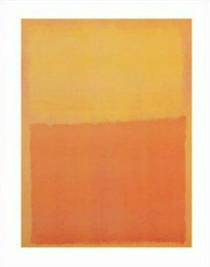 Mark Rothko - 'Orange and Yellow' (11x14) - FAR00704