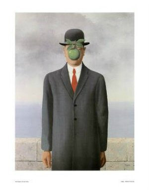 FAR33907" Rene Magritte - Son of Man" (11 X 14)