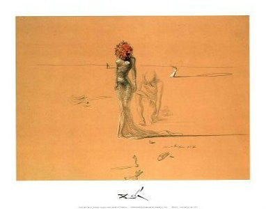 FAR44163" Salvador Dali - Female Figure" (11 X 14)