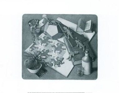 M.C. Escher - "Reptiles" (11x14) - BAW00002